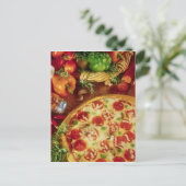 ポストカードペパローニピザ ポストカード (スタンド正面)