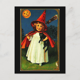 ポストカードホリデーアート – ヴィンテージハロウィーン7 ポストカード