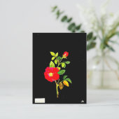 ポストカードボタニカルアートメアリーデラニー16 ポストカード (スタンド正面)