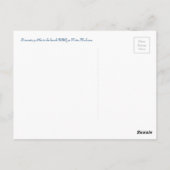 ポストカードポリネフランスのシア ポストカード (裏面)