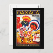 ポストカードメキシコ挨拶ヴィンテージ ポストカード (正面/裏面)