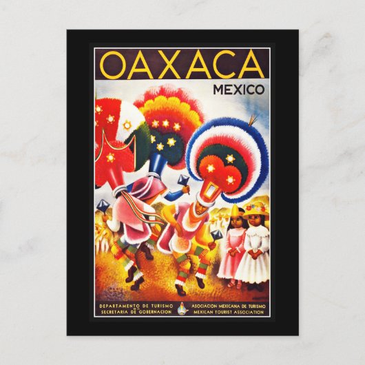 ポストカードメキシコ挨拶ヴィンテージ ポストカード (正面)