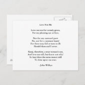 ポストカードラブアートラブ詩3 ポストカード (正面/裏面)