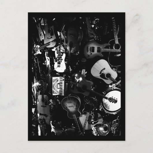 ポストカードラブザアーツギター ポストカード (正面)