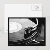 ポストカードラブザアーツレコードプレーヤー ポストカード (正面/裏面)