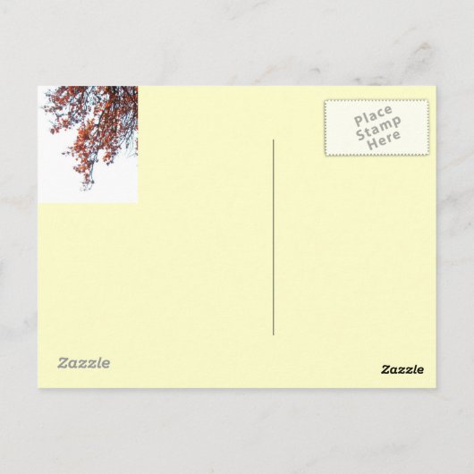 ポストカードレッド・カイトin the Wind collage ポストカード (裏面)