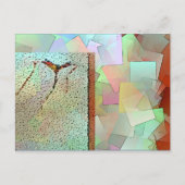 ポストカードレッド・カイトin the Wind collage ポストカード (正面)