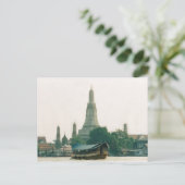 ポストカードワットアルンアットチャオプラヤリバーinバンコク ポストカード (スタンド正面)