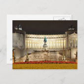 ポストカードヴィットリオエマニュエルII記念碑,ローマ・イタリア ポストカード (正面/裏面)