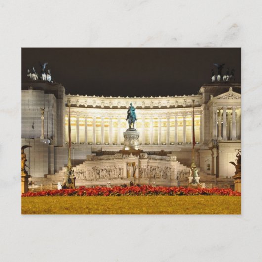 ポストカードヴィットリオエマニュエルII記念碑,ローマ・イタリア ポストカード (正面)