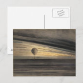 ポストカードヴィンテージアートホットエアバルーン21 ポストカード (正面/裏面)