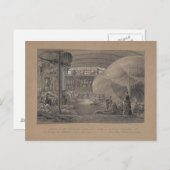 ポストカードヴィンテージアートホットエアバルーン7 ポストカード (正面/裏面)