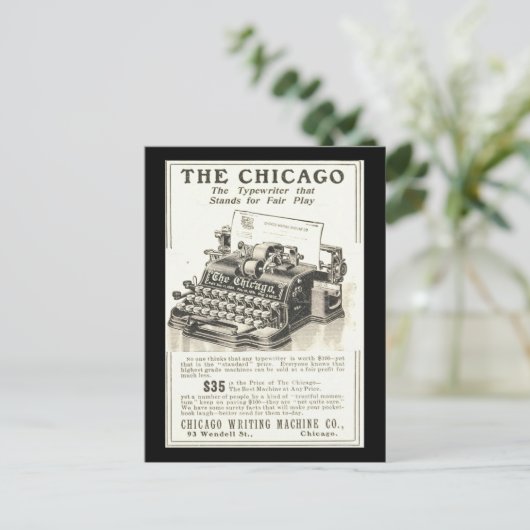 ポストカードヴィンテージシカゴアートザシカゴ ポストカード (スタンド正面)