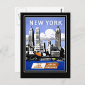 ポストカードヴィンテージトラベルニューヨークアメリカ ポストカード (正面/裏面)