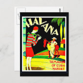 ポストカードヴィンテージトラベル – ハバナ2 ポストカード (正面/裏面)