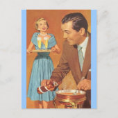 ポストカードヴィンテージフォンデュパーティーフェスティバルオープンハウス ポストカード (正面)