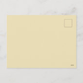 ポストカードヴィンテージ出生マンガーシーンクリスマス シーズンポストカード (裏面)