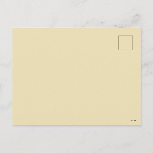 ポストカードヴィンテージ出生マンガーシーンクリスマス シーズンポストカード (裏面)