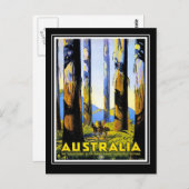 ポストカードヴィンテージ旅行オーストラリア ポストカード (正面/裏面)