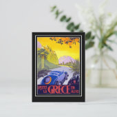 ポストカードヴィンテージ旅行ギリシャ ポストカード (スタンド正面)