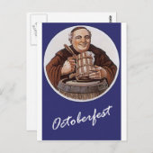 ポストカードヴィンテージ旅行ドイツのバイエルオックバーフェスト ポストカード (正面/裏面)