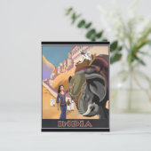 ポストカードヴィンテージ旅行 – インド ポストカード (スタンド正面)