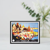 ポストカードヴィンテージ旅行 – インド ポストカード (スタンド正面)