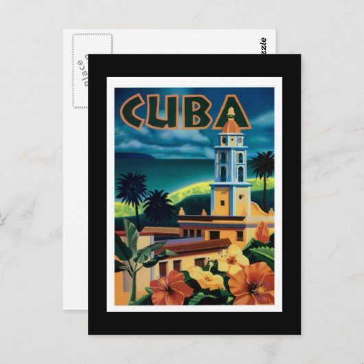 ポストカードヴィンテージ旅行 – キューバ ポストカード (正面/裏面)