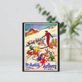 ポストカードヴィンテージ旅行 – チロル ポストカード (スタンド正面)