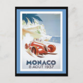ポストカードヴィンテージ旅行 – モナコ ポストカード (正面)