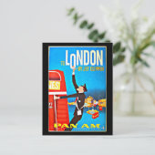 ポストカードヴィンテージ旅行 – ロンドン ポストカード (スタンド正面)
