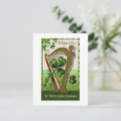 ポストカードヴィンテージ聖パトックスの日 ポストカード (スタンド正面)