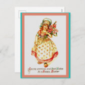 ポストカード上の美しい古いイースターヨーロッパの画像 シーズンポストカード (正面/裏面)