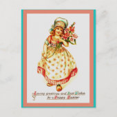 ポストカード上の美しい古いイースターヨーロッパの画像 シーズンポストカード (正面)