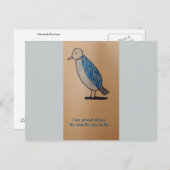 ポストカード勇気付けられる ポストカード (正面/裏面)