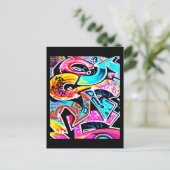 ポストカード抽象芸術/その他のグラフティギャラリー7 ポストカード (スタンド正面)