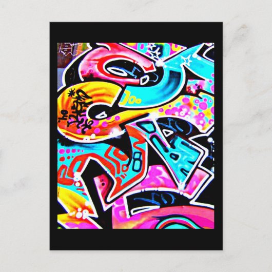 ポストカード抽象芸術/その他のグラフティギャラリー7 ポストカード (正面)