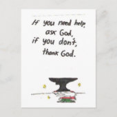 ポストカード教会おもしろいシンボルや象徴 ポストカード (正面)