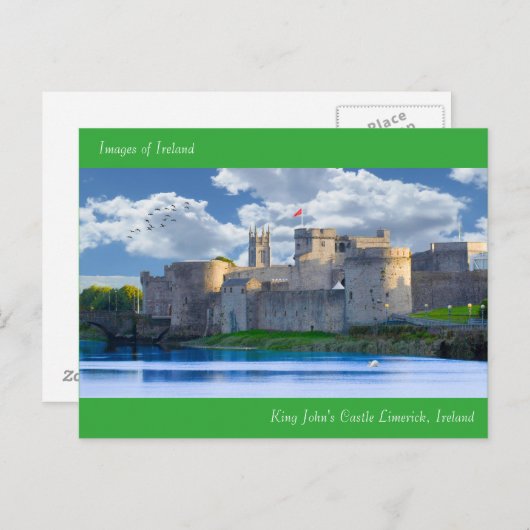 ポストカード用のアイリッシュイメージ ポストカード (正面/裏面)