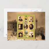 ポストカード用アイリッシュヒーローの画像 ポストカード (正面/裏面)