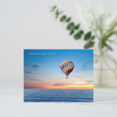 ポストカード用ホットエアバルーン画像 ポストカード (スタンド正面)