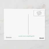 ポストカード用ホットエアバルーン画像 ポストカード (裏面)