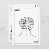 ポストカード用水平テンプレート ポストカード (正面/裏面)