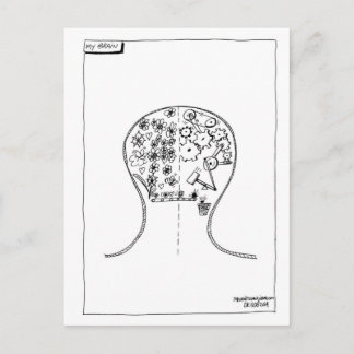 ポストカード用水平テンプレート ポストカード