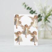 ポストカード縦型テンプレート - カスタマイズ ポストカード (スタンド正面)