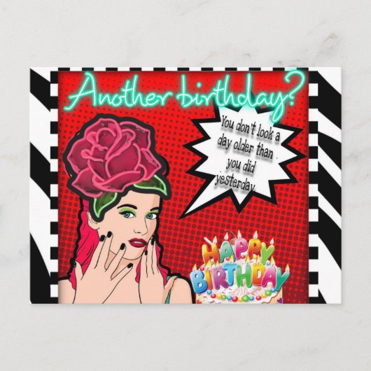 ポストカード誕生日 ポストカード (正面)