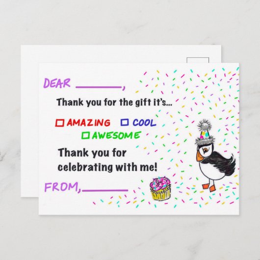 ポストカード (正面/裏面)