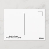 ポストカード (裏面)