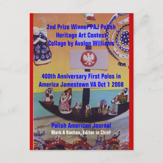 ポストカード2位受賞作品 PAJ ヘリテージ... ポストカード (正面)