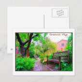 ポストカード8 – グリニッジビレッジNYC ポストカード (正面/裏面)